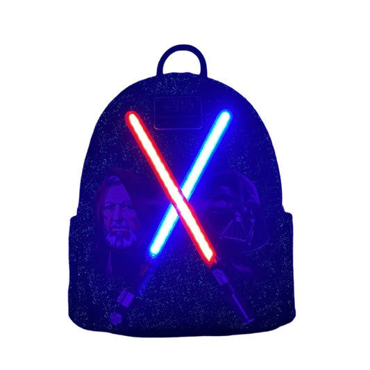 Star Wars - Darth Vader & Obi-Wan Light-Up US Exclusive Mini Backpack