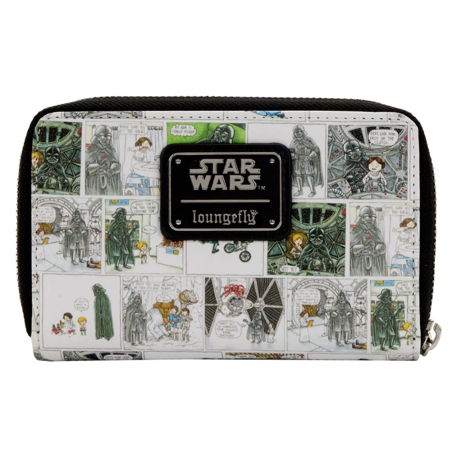 Star Wars - Darth Vader Comic Strip Zip Purse