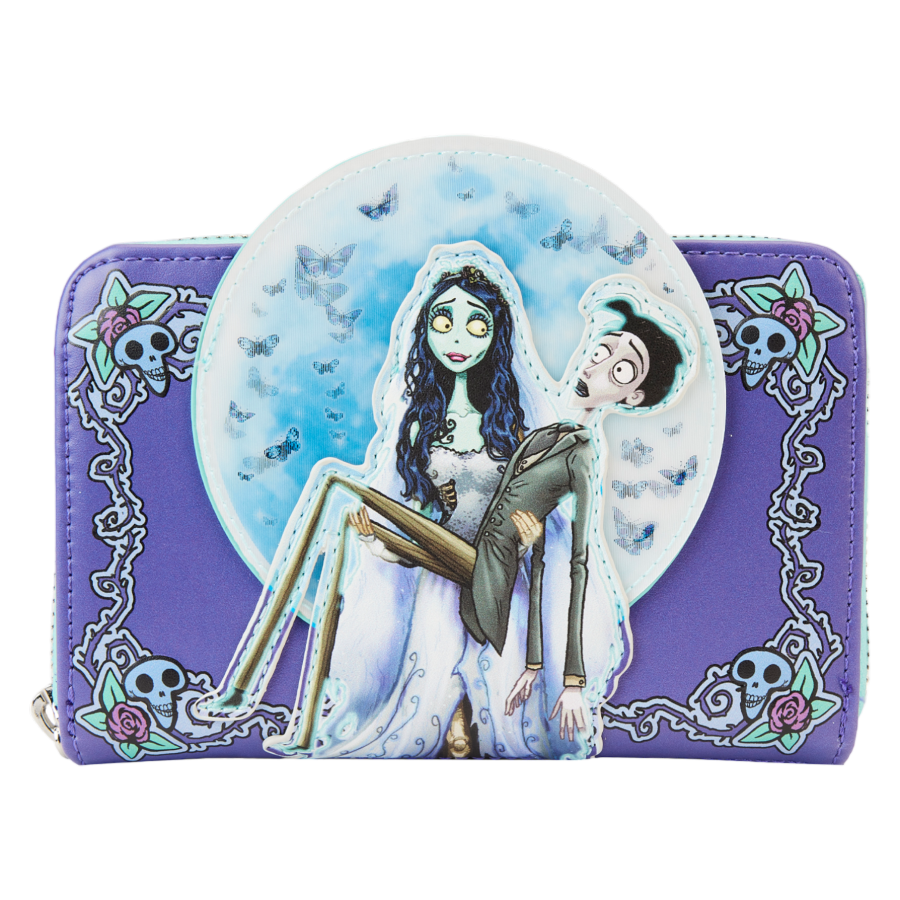 Corpse Bride - Moon Zip Around Wallet