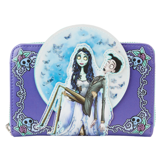 Corpse Bride - Moon Zip Around Wallet