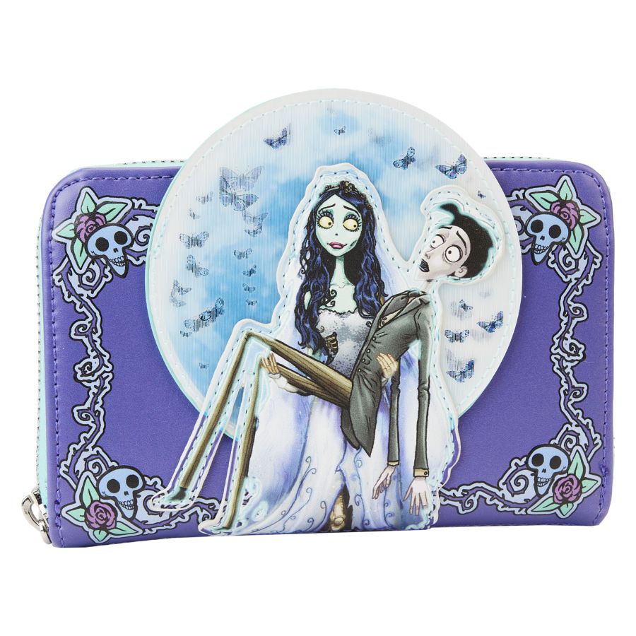 Corpse Bride - Moon Zip Around Wallet