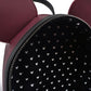 Disney - Mickey Mouse Brown with Bow & Ears Mini Backpack
