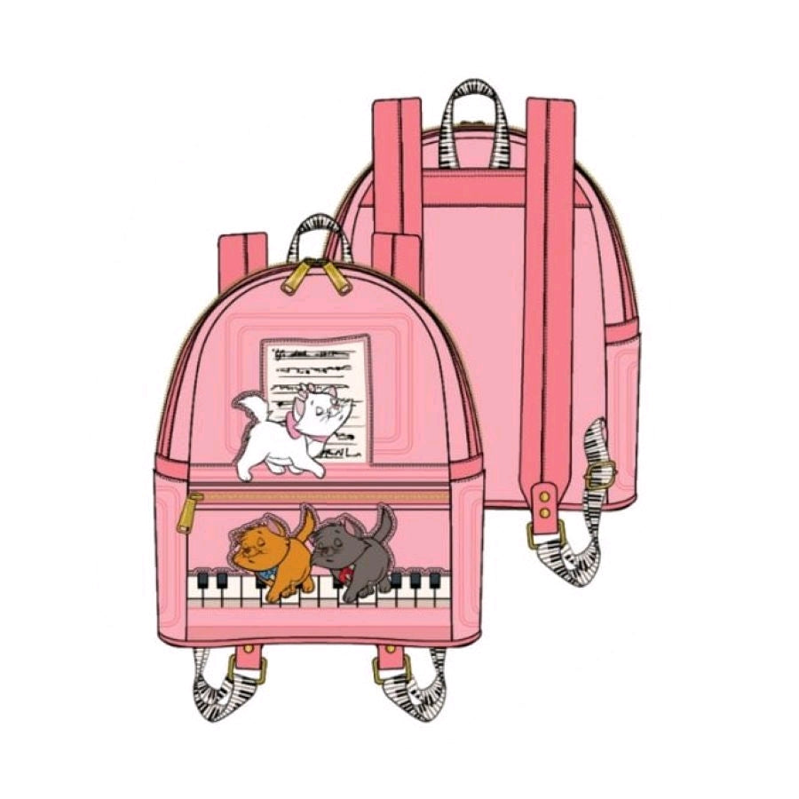 Aristocats - Piano Kitties Mini Backpack