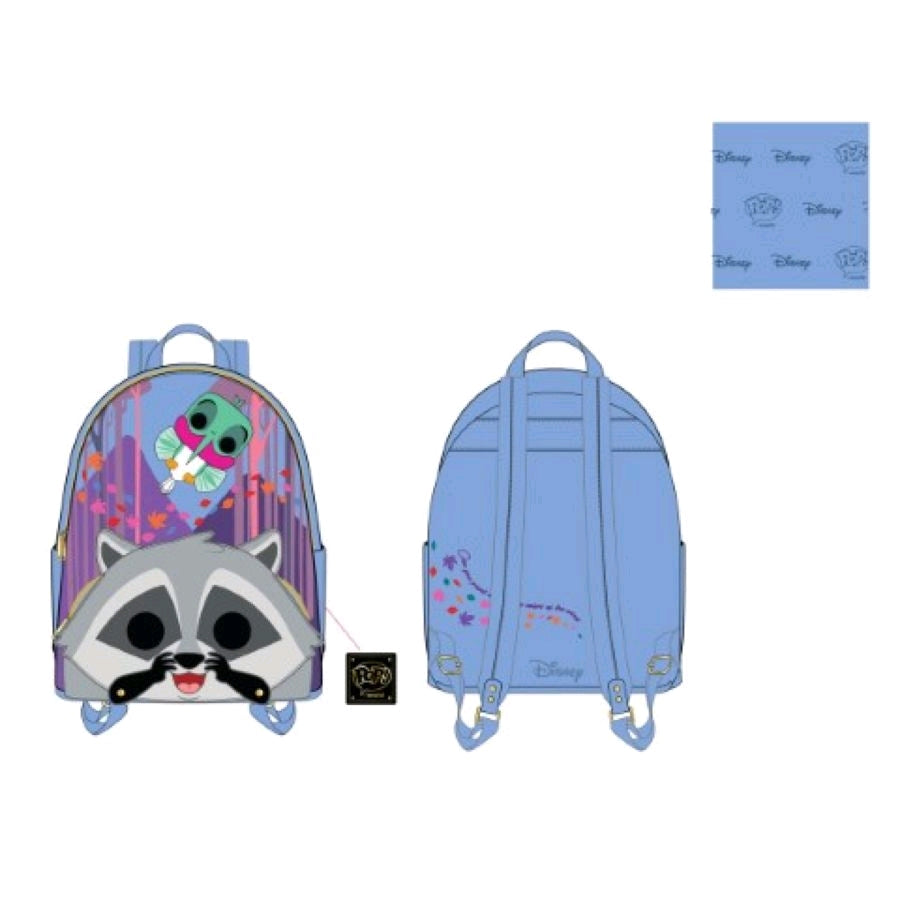 Pocahontas - Meeko & Flit Earth Day Mini Backpack