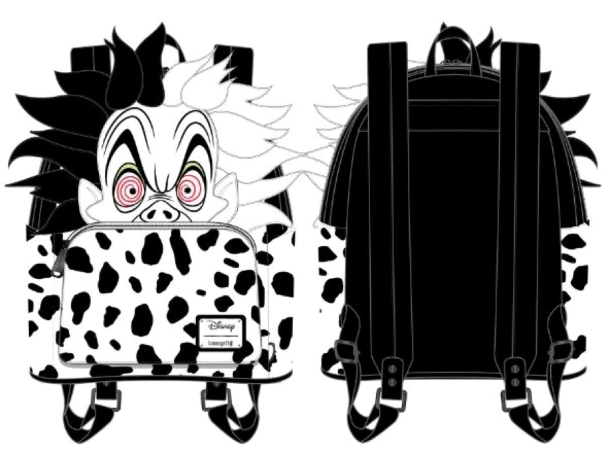 101 Dalmatians - Cruella de Vil Spots Mini Backpack
