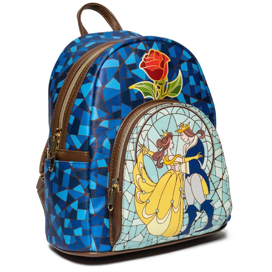 Beauty and the Beast - Stain Glass US Exclusive Mini Backpack