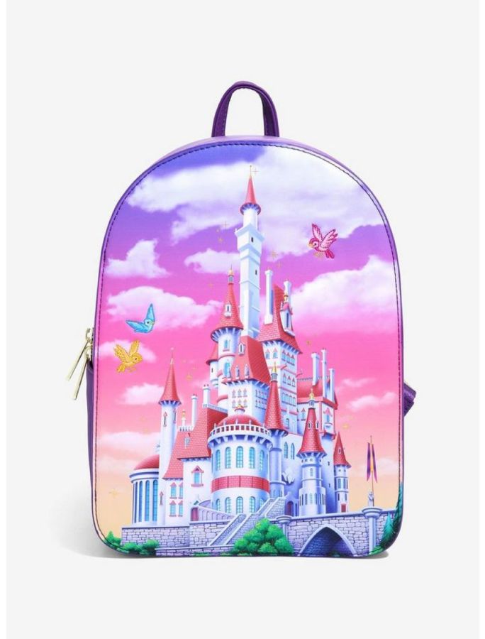 Beauty and the Beast (1991) - Castle Snap Flap US Exclusive Mini Backpack