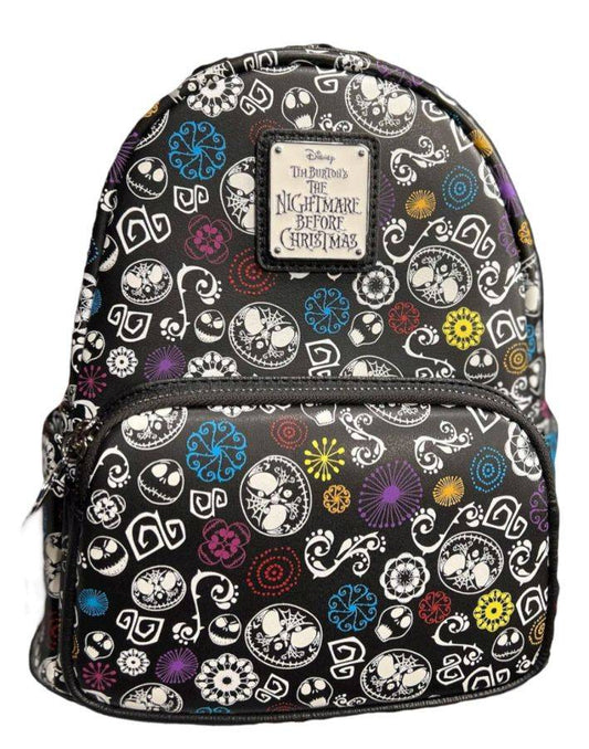 Nightmare Before Christmas - Sugar Skull Art Print Glow US Exclusive Mini Backpack