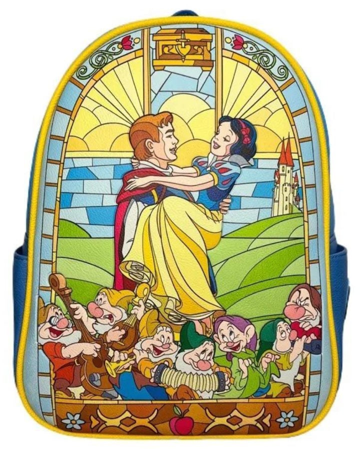 Snow White and the Seven Dwarfs - Stained Glass US Exclusive Mini Backpack