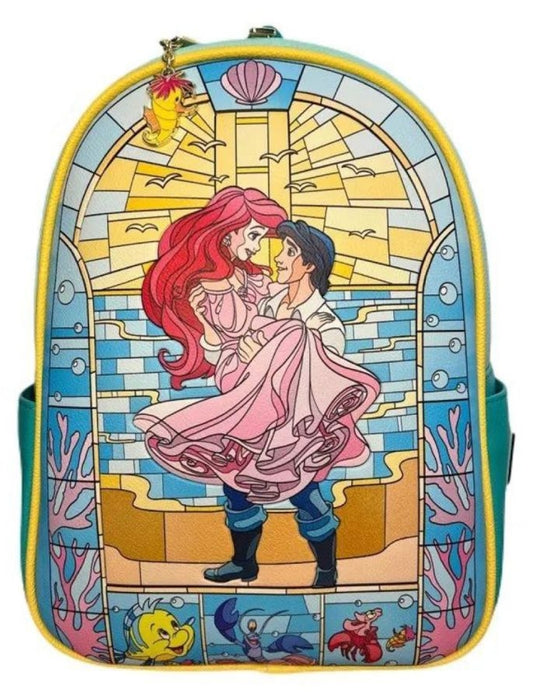 The Little Mermaid - Stained Glass US Exclusive Mini Backpack