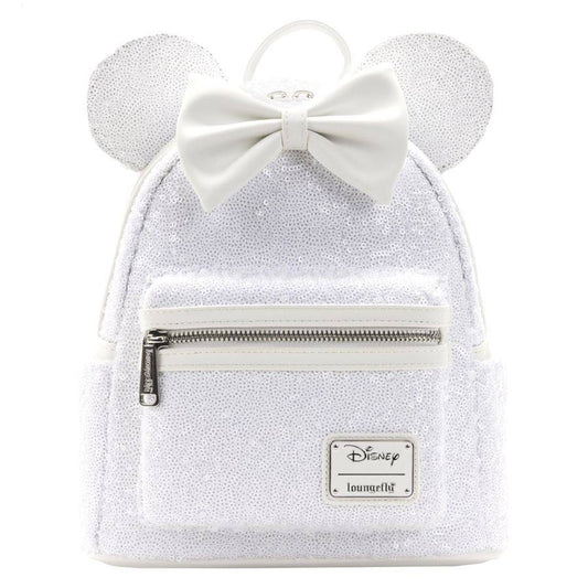Disney - Minnie Moue Sequin Wedding Mini Backpack