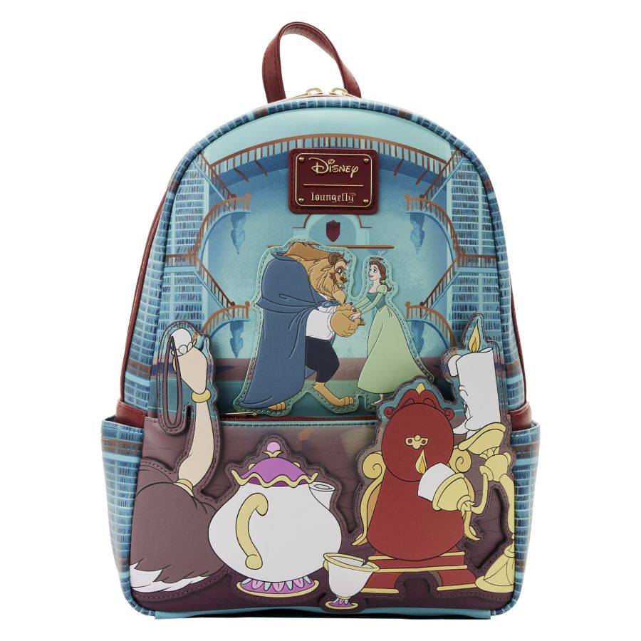 Beauty and the Beast (1991) - Library Scene Mini Backpack
