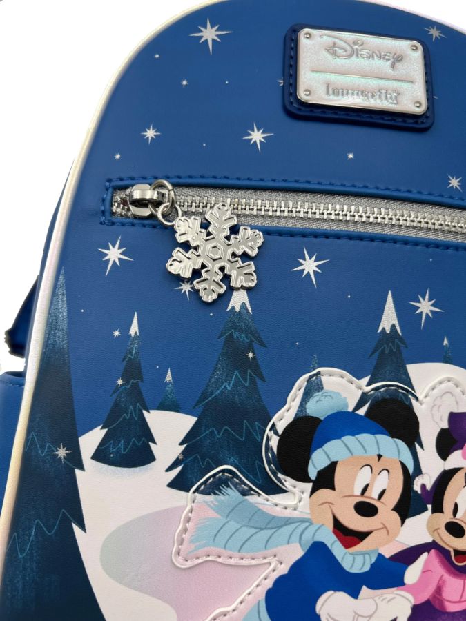 Disney - Mickey & Minnie Winter Scene US Exclusive Mini Backpack