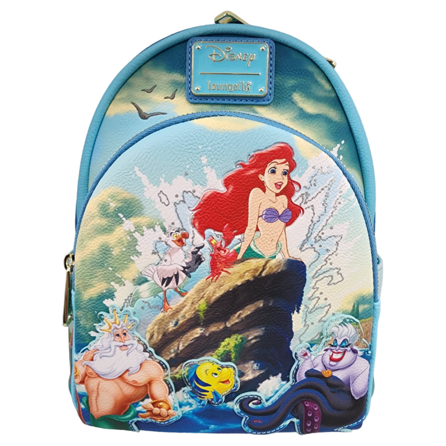 Little Mermaid (1989) - Wave Scenic US Exclusive Mini Backpack