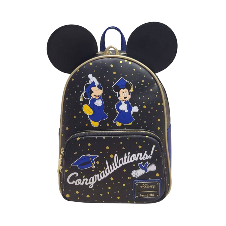 Disney - Mickey & Minnie Graduation US Exclusive Mini Backpack ...