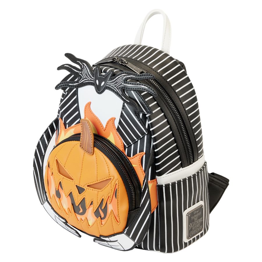 The Nightmare Before Christmas - Jack Pumpkin Glow Head Mini Backpack