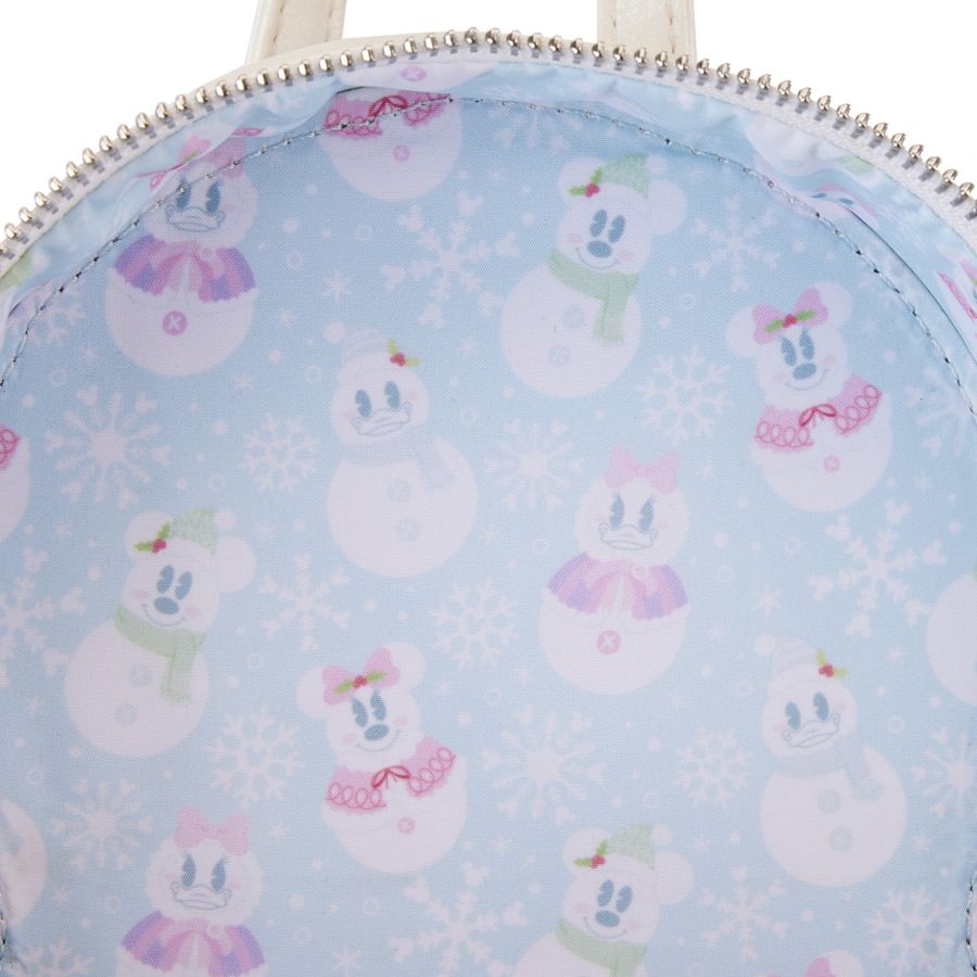 Disney - Minnie Mouse Pastel Snowman Mini Backpack