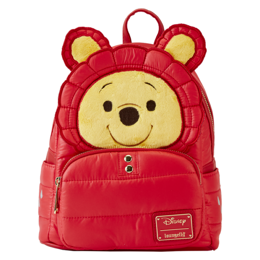Winnie The Pooh - Rainy Day Puffer Jacket Cosplay Mini Backpack