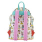 Disney: D100 - All-Over-Print Iridescent Mini Backpack with Ear Headband