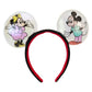 Disney: D100 - All-Over-Print Iridescent Mini Backpack with Ear Headband