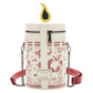 Hocus Pocus - Black Flame Candle Glow Crossbody Bag