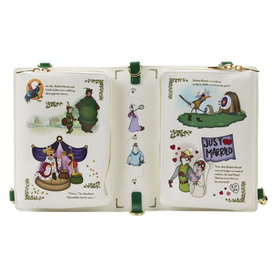 Robin Hood (1973) - Classic Book Cover Convertible Crossbody