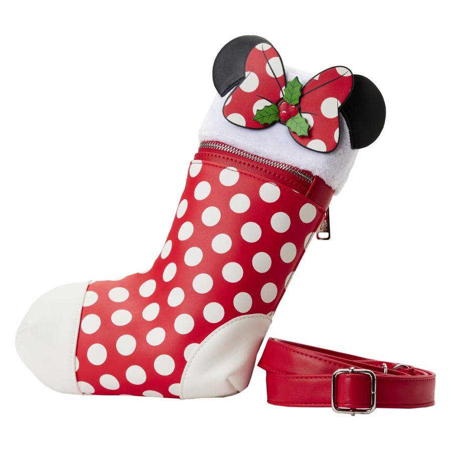 Disney - Minnie Christmas Stocking Crossbody