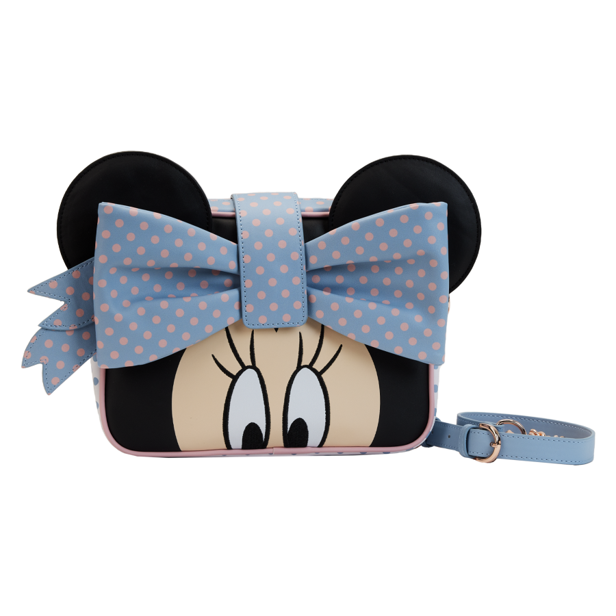 Disney - Minnie Pastel Block Dots Crossbody