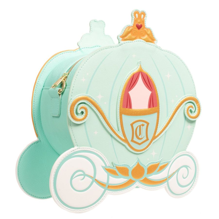 Disney - Cinderella Pumpkin Carriage US Exclusive Reversible Crossbody