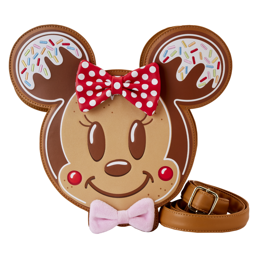 Disney - Mickey & Minnie Gingerbread Cookie Crossbody