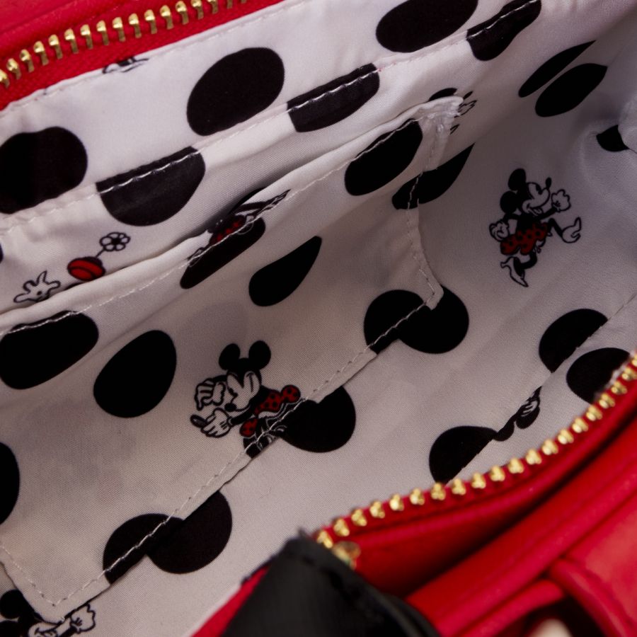 Disney - Minnie Rocks The Dots Figural Bow Crossbody