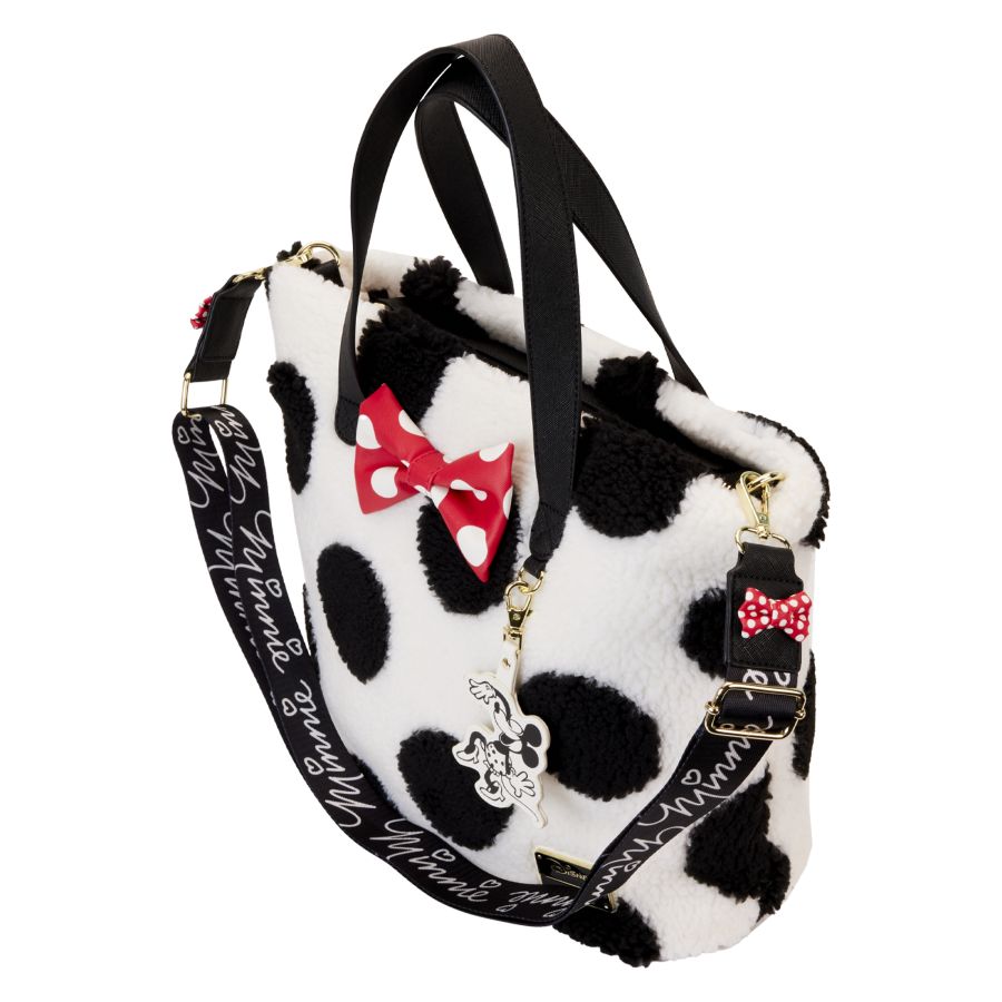 Disney - Minnie Rocks The Dots Sherpa Tote Bag