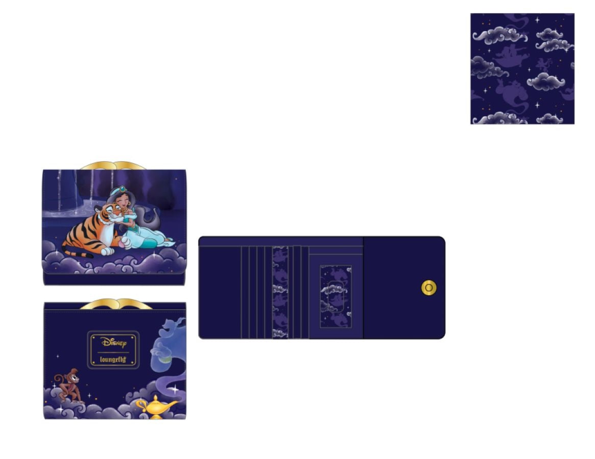 Aladdin - Jasmine Castle Kisslock Purse
