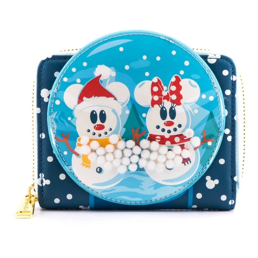 Mickey Mouse - Snowman Snow Globe Purse