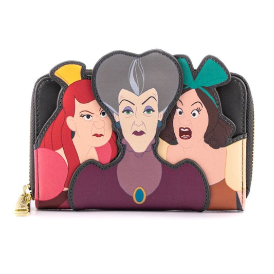 Cinderella - Step Mother & Sisters Zip Purse