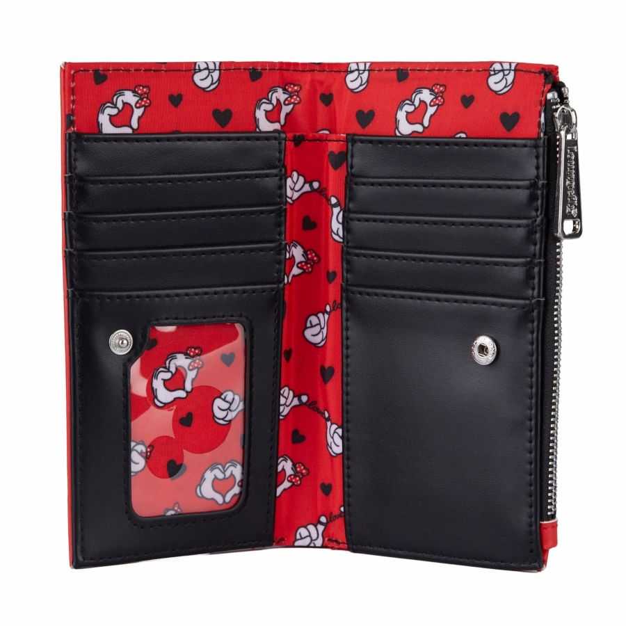 Mickey Mouse - Mickey and Minnie Valentines Flap Purse