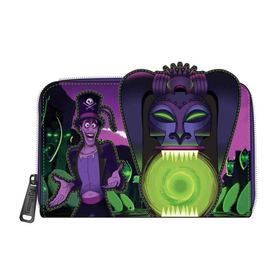 Princess and the Frog - Facilier Glow Zip Purse