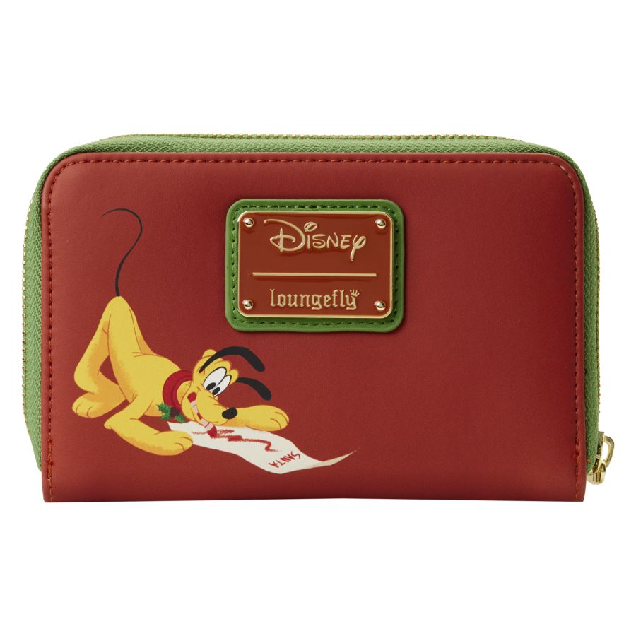 Disney - Mickey & Minnie Fireplace Zip Around Purse