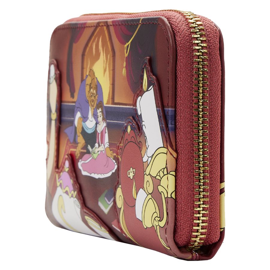 Beauty and the Beast (1991) - Fireplace Scene Zip Around Purse
