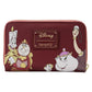 Beauty and the Beast (1991) - Fireplace Scene Zip Around Purse