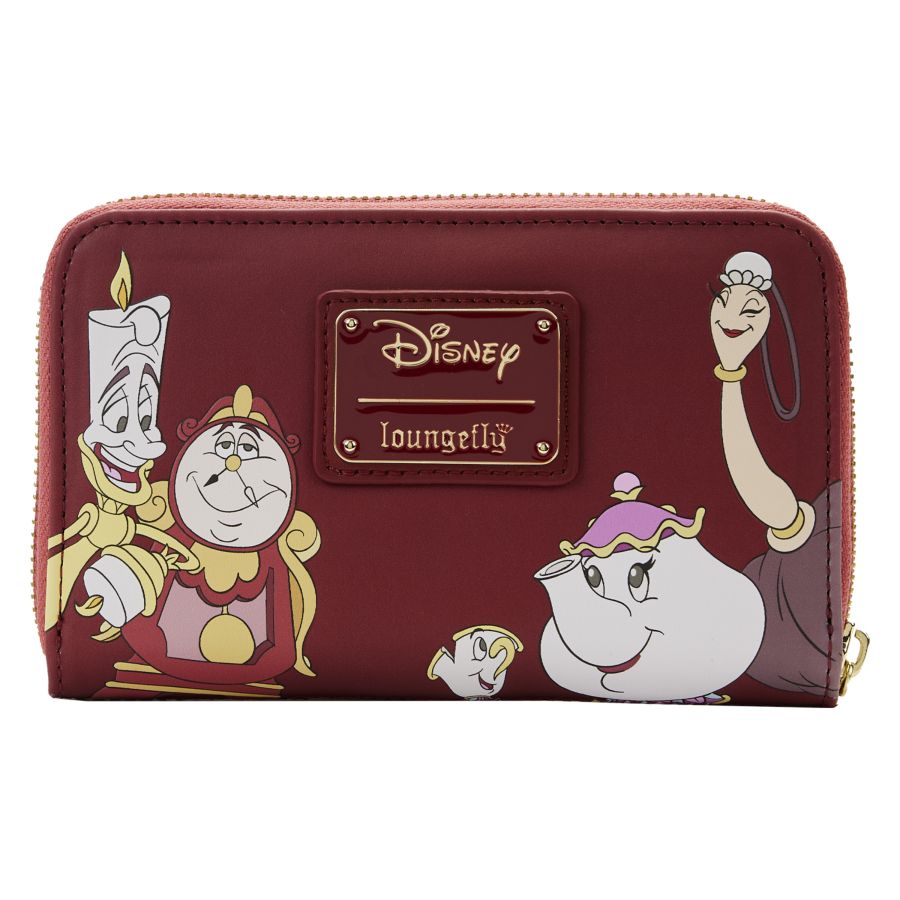 Beauty and the Beast (1991) - Fireplace Scene Zip Around Purse