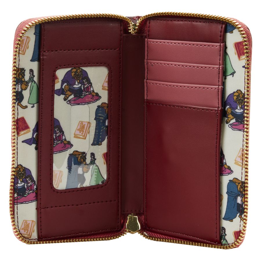 Beauty and the Beast (1991) - Fireplace Scene Zip Around Purse