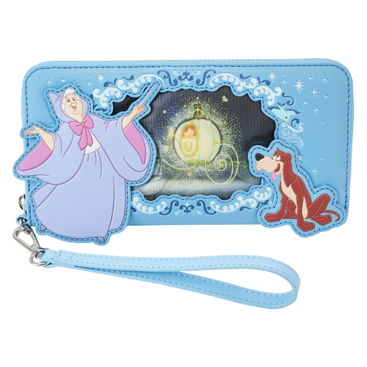 Cinderella - Princess Lenticular Zip Around Wallet