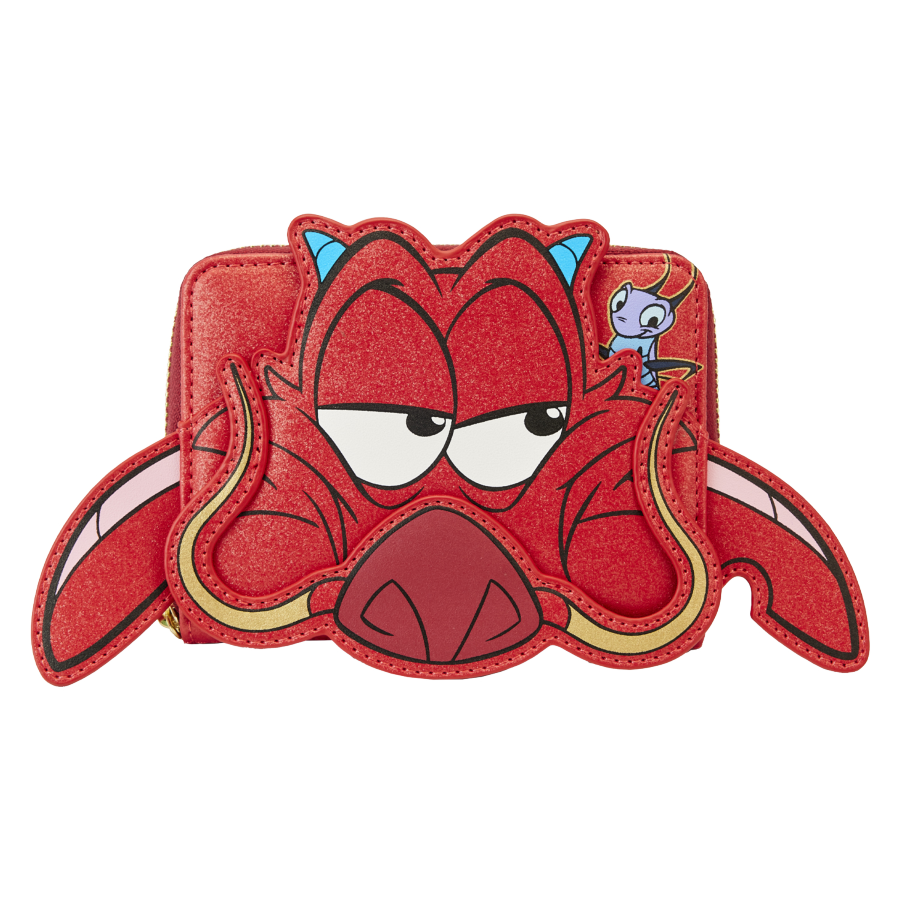 Mulan - 25th Anniversary Mushu Glitter Cosplay Cosplay Zip Wallet