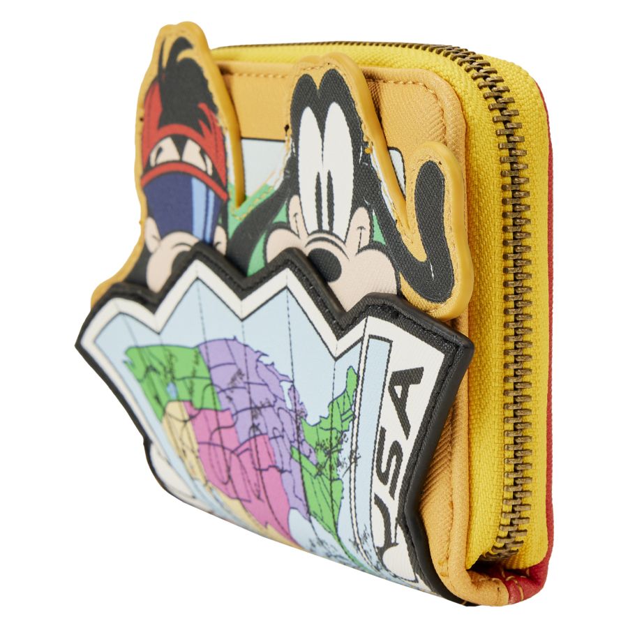 Disney - Goofy Movie Road Trip Zip Around Wallet