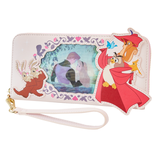 Sleeping Beauty - Princess Lenticular Series Wristlet Wallet