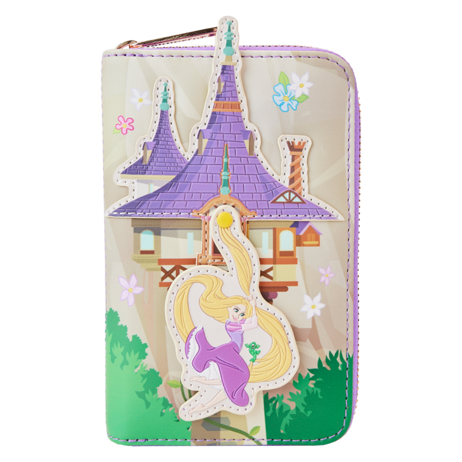 Tangled - Rapunzel Swinging Zip Around Wallet