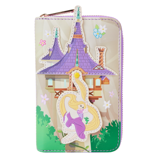Tangled - Rapunzel Swinging Zip Around Wallet