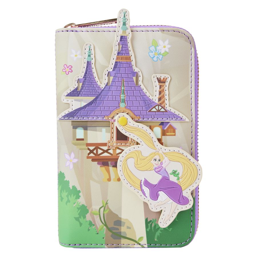 Tangled - Rapunzel Swinging Zip Around Wallet