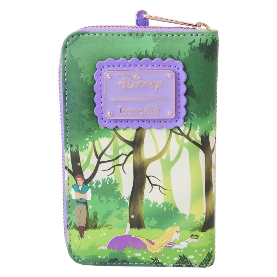 Tangled - Rapunzel Swinging Zip Around Wallet